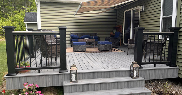 Composite Decking Stairs
