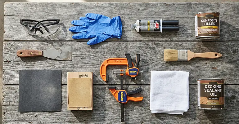 Tools and Materials Flat Lay