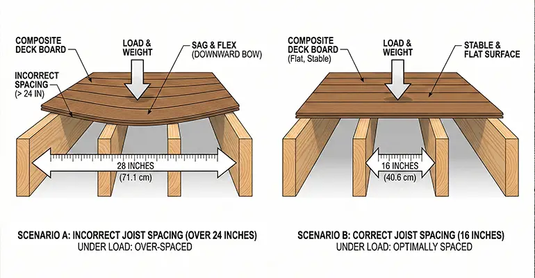 Joist Spacing Diagram