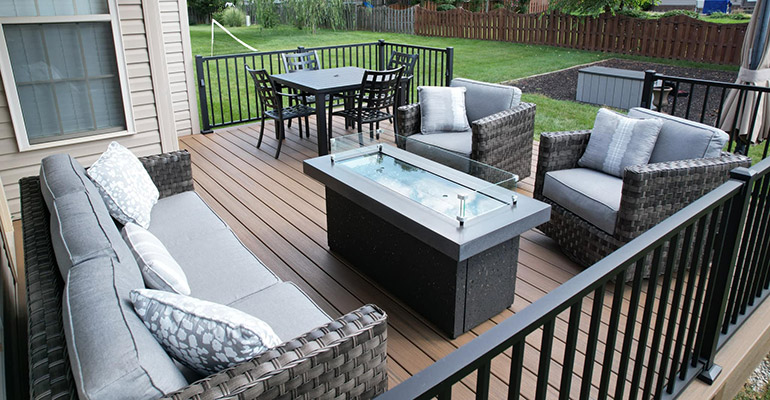 Aluminum or Composite Deck Railing