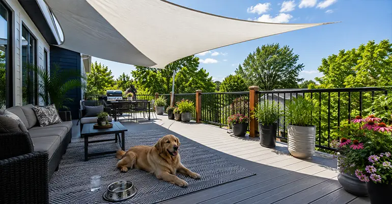 What Colors Pair with Gray Composite Decking?