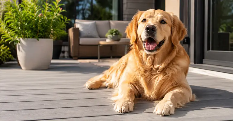 Is Composite Decking Pet-Friendly?