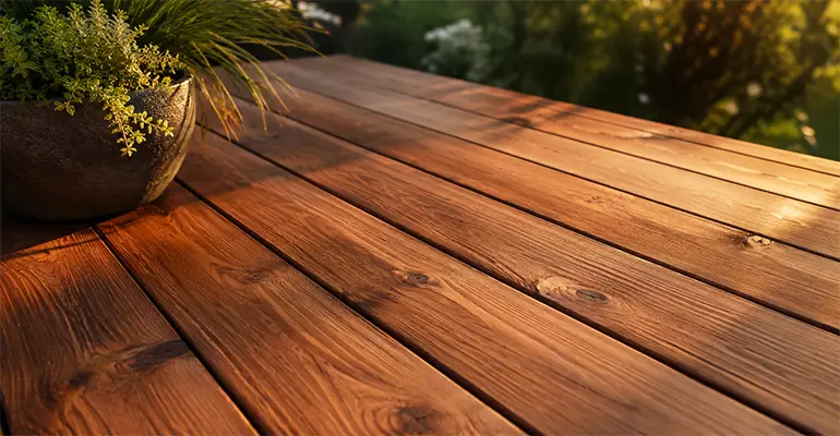 Cedar Decking