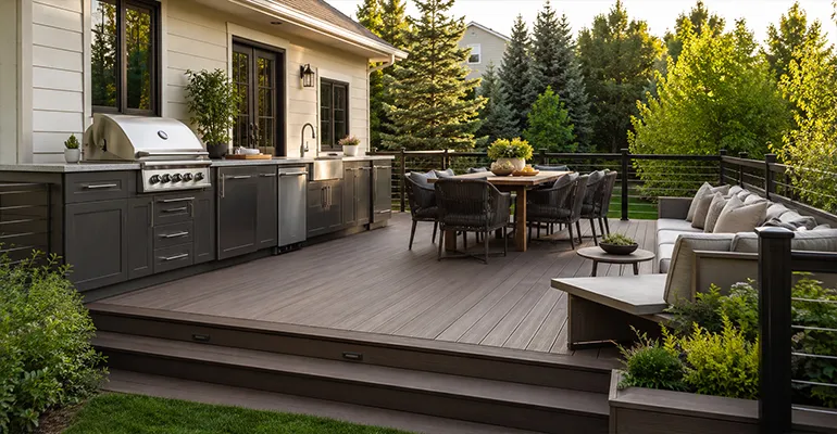 How to Design an Outdoor Kitchen on a Deck