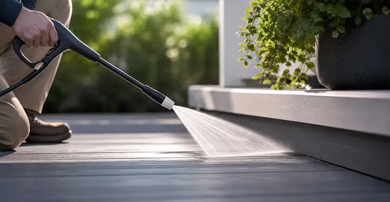 When to Pressure Wash vs Manual Clean