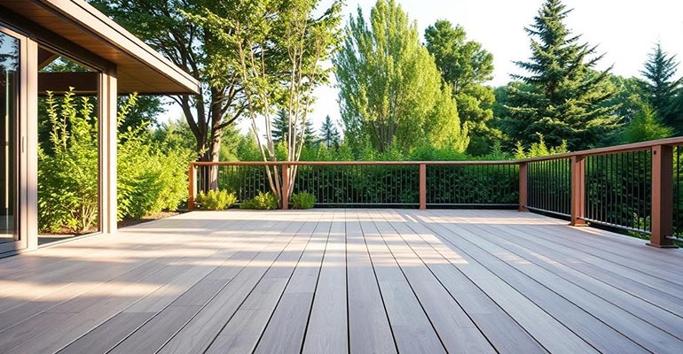How to Install Composite Decking over Concrete? | EVODEK