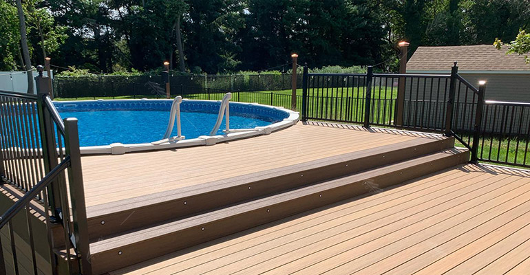 put a hot tub on deck