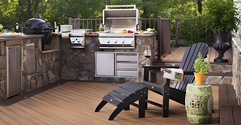 How to Safely Use a Grill on a Composite Deck?