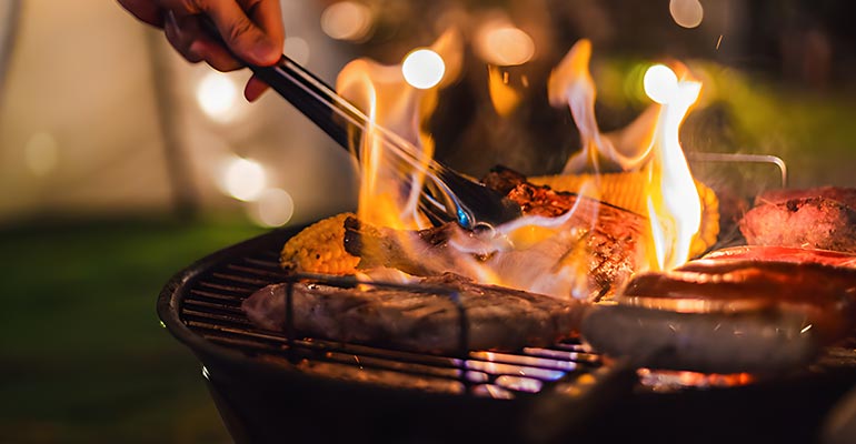 grill-on-a-composite-deck
