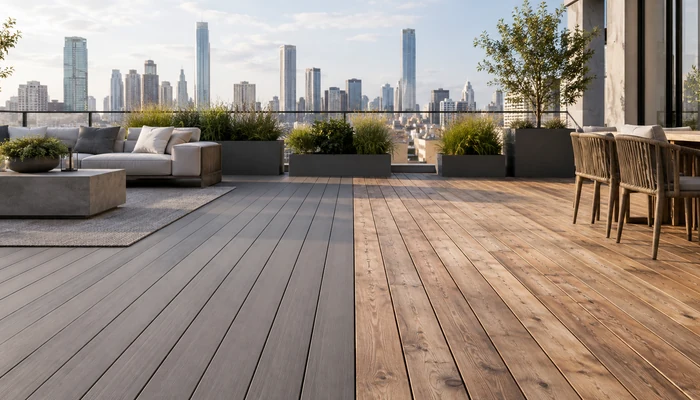Composite Decking vs Wood for Commercial Projects: A Buyer’s Comparison
